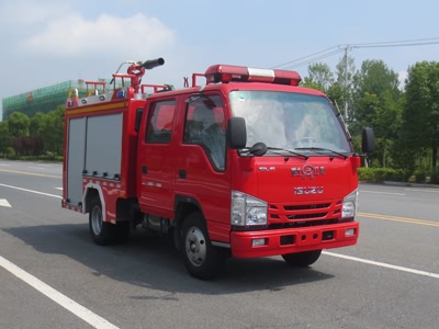 慶鈴水罐消防車（藍牌）